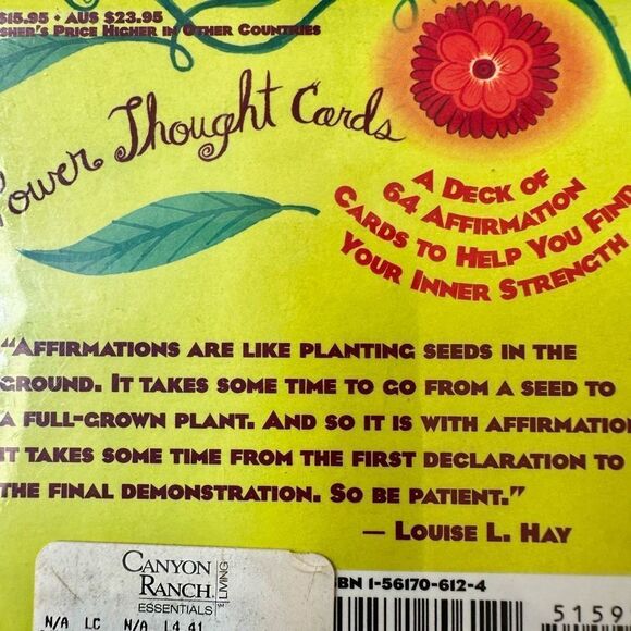 Louise Hay power thought cards - Picture 4 of 12